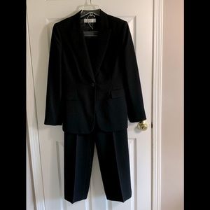 Black 2 pc. Tahari Pant Suit, Size 10